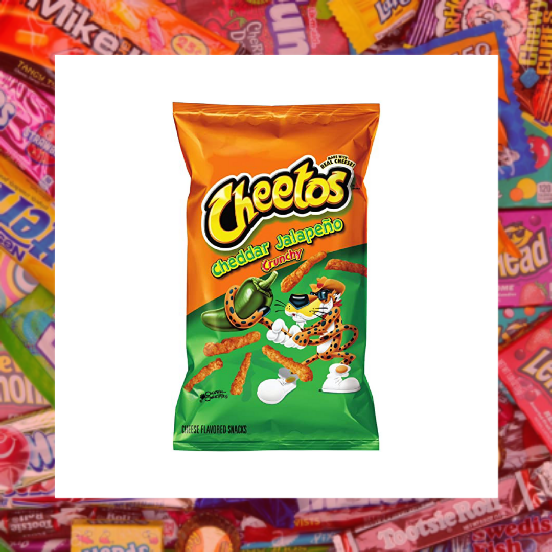 Cheetos Crunchy Cheddar Jalapeño – 226g – The Bag